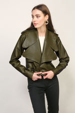 Kiara Faux Leather Jacket