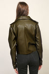 Kiara Faux Leather Jacket