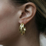 Beatrix Gold Hoop Earring